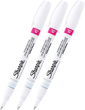 Sharpie 3 Oilased Extra Fine White Paint Markers, Pack of 3, 3-Pack, multi | Amazon (US)