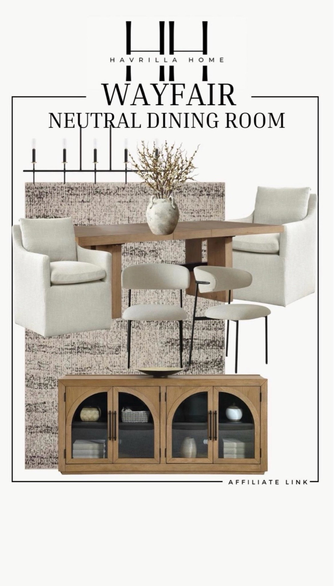 Wayfair dining room, neutral dining chairs, organic modern dining, dining room inspo, wood dining table, neutral dining furniture, buffet cabinet wayfair, cozy dining space, earthy dining room, minimal dinner setting. Follow @havrillahome on Instagram and Pinterest for more home decor inspiration, diy and affordable finds Holiday, christmas decor, home decor, living room, Candles, wreath, faux wreath, walmart, Target new arrivals, winter decor, spring decor, fall finds, studio mcgee x target, hearth and hand, magnolia, holiday decor, dining room decor, living room decor, affordable, affordable home decor, amazon, target, weekend deals, sale, on sale, pottery barn, kirklands, faux florals, rugs, furniture, couches, nightstands, end tables, lamps, art, wall art, etsy, pillows, blankets, bedding, throw pillows, look for less, floor mirror, kids decor, kids rooms, nursery decor, bar stools, counter stools, vase, pottery, budget, budget friendly, coffee table, dining chairs, cane, rattan, wood, white wash, amazon home, arch, bass hardware, vintage, new arrivals, back in stock, washable rug  

 

#LTKHome #LTKStyleTip

Comment SHOP below to receive a DM with the link to this post on my LTK ⬇ https://liketk.it/5dVdb

#LTKSeasonal #LTKSaleAlert #LTKHome

Comment SHOP below to receive a DM with the link to this post on my LTK ⬇ https://liketk.it/6kYf2

#LTKHome #LTKSaleAlert #LTKSeasonal