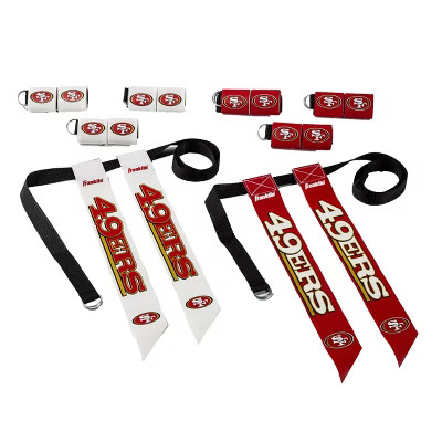 NFL Franklin Sports San Francisco 49ers Youth Flag Football Set | Target