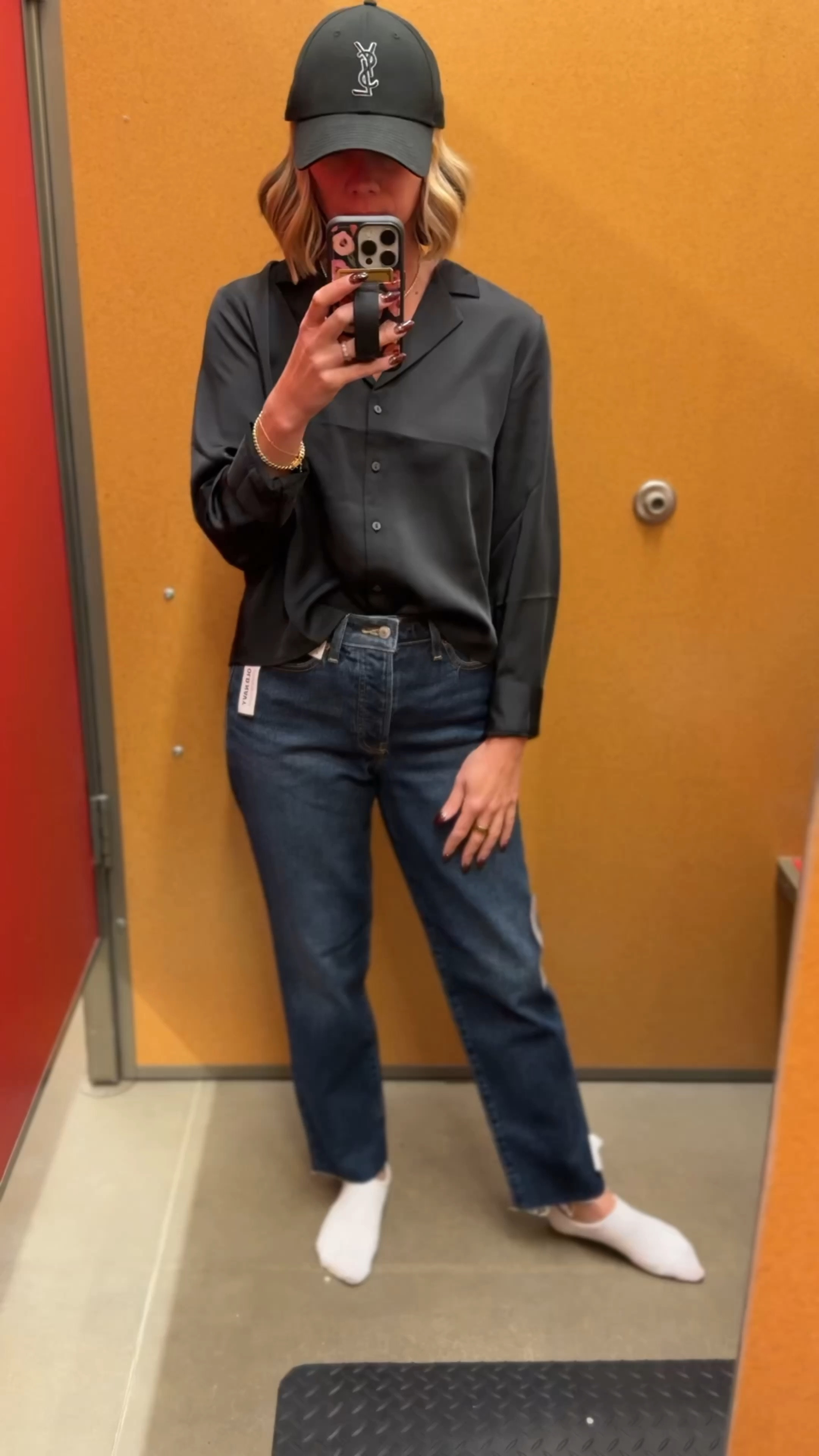 50% off everything at Old Navy! Loving these jeans! 
