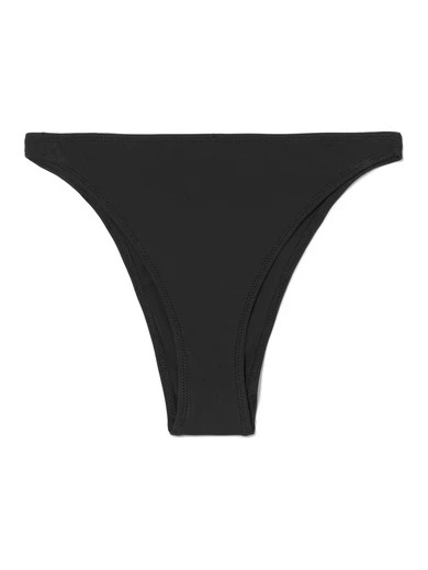 Solid & Striped - Re/done The Hollywood Bikini Briefs - Black | NET-A-PORTER (US)