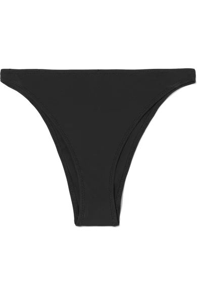 Solid & Striped - Re/done The Hollywood Bikini Briefs - Black | NET-A-PORTER (US)