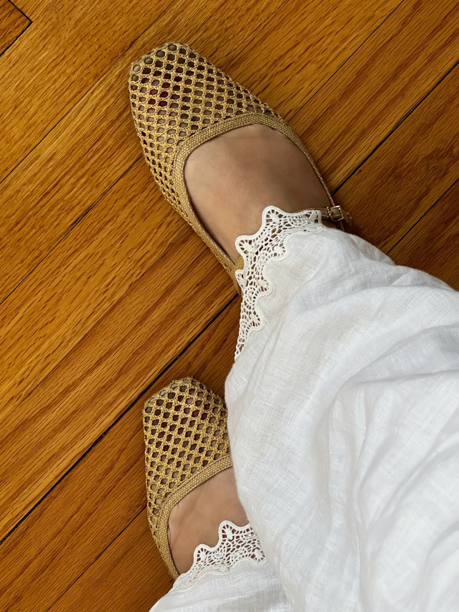 Love these woven flats for spring & summer

#LTKSeasonal #LTKOver40