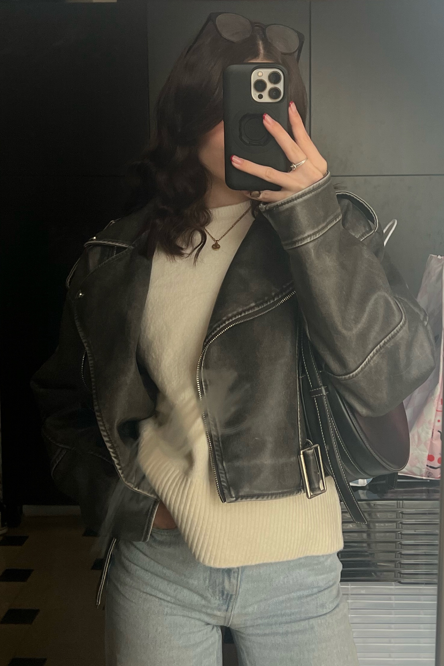 Chill winter outfit 🤍

Outfit, biker jacket, pull blanc, jeans, adidas campus 00s, pandora, polene 

#LTKshoecrush #LTKeurope #LTKSeasonal