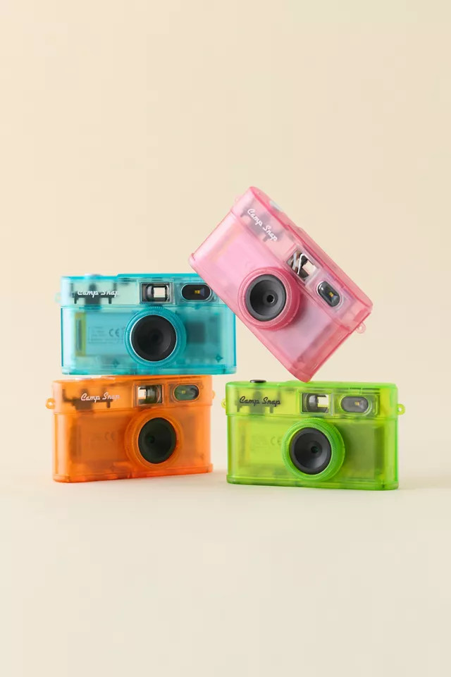 Camp Snap 2 Transparent Screen-Free Digital Camera in Strawberry Splash at Urban Outfitters | Urban Outfitters (US and RoW)