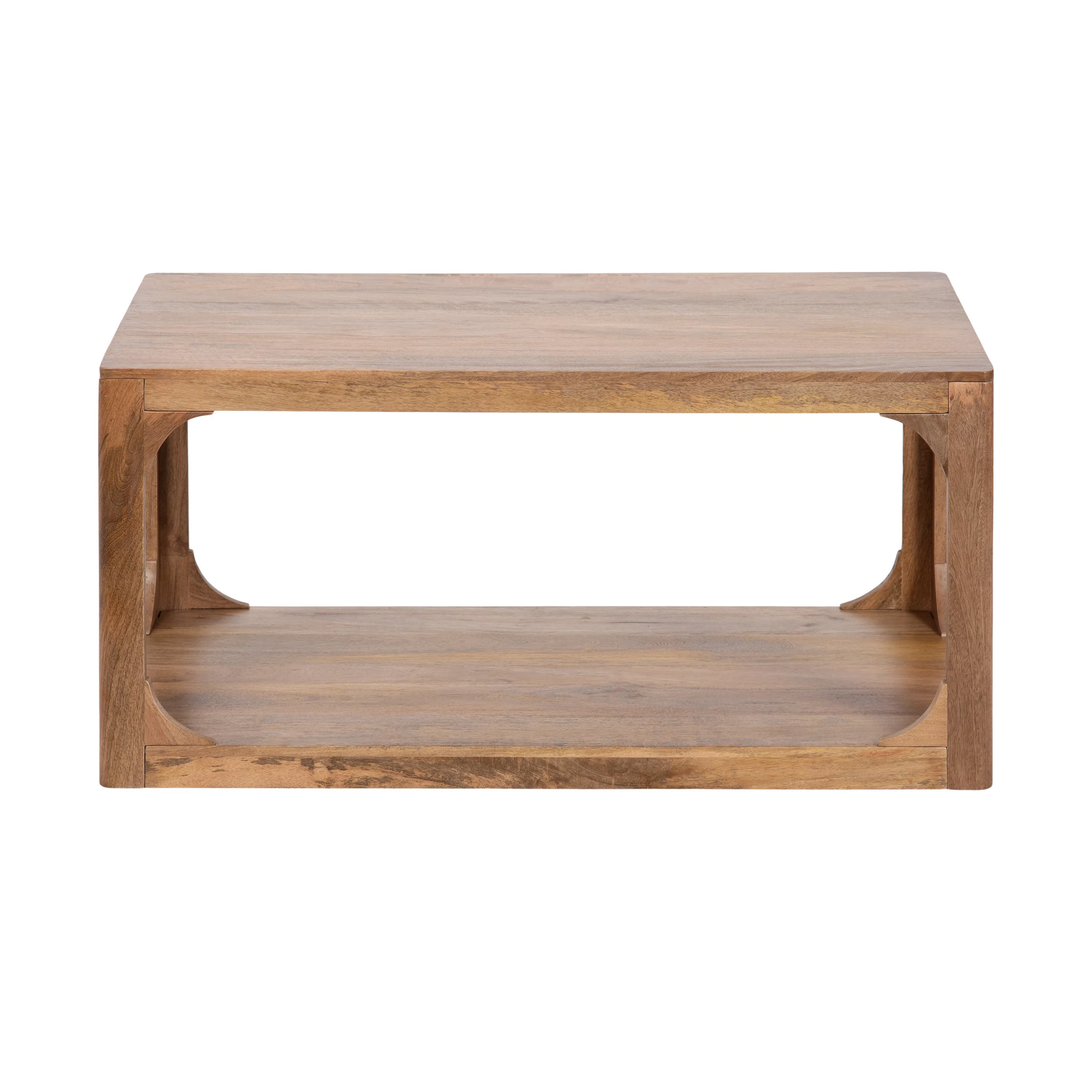 Dahl Solid Mango Wood Coffee Table with Negative Space for Living Room Table Decor | Wayfair North America
