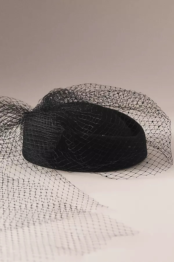 Pillbox Birdcage Hat | Anthropologie (US)