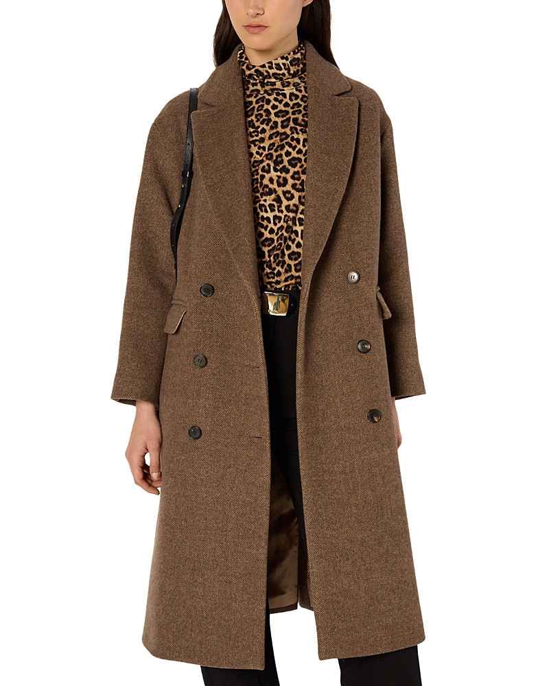 Gerard Darel Mady Wool Blend Coat | Bloomingdale's (US)
