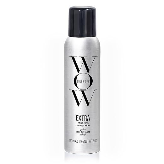 COLOR WOW Extra Shine Spray - Lightweight & Non-Greasy Formula | Heat Protection, Frizz Control, ... | Amazon (US)