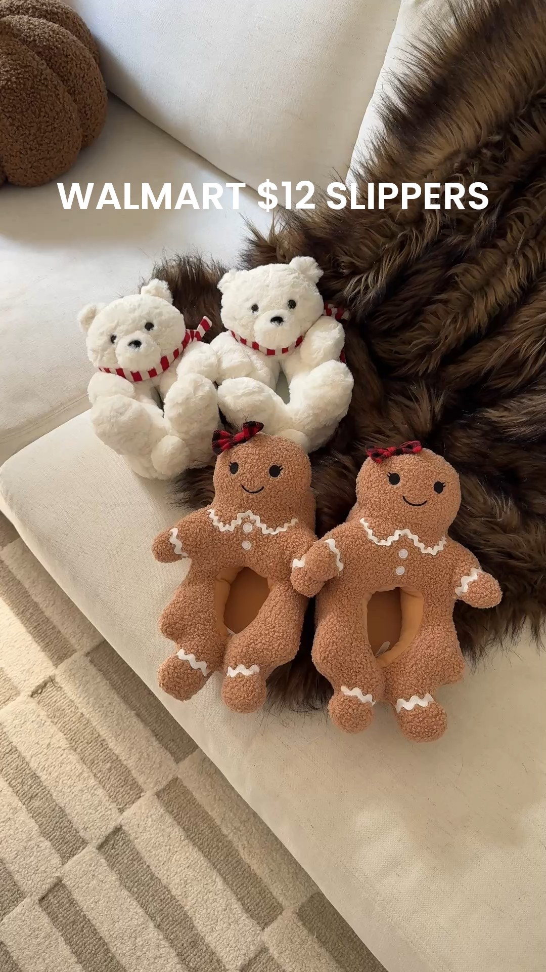 Walmart holiday slippers for toddlers / kids just $12! 

#LTKHoliday #LTKFamily