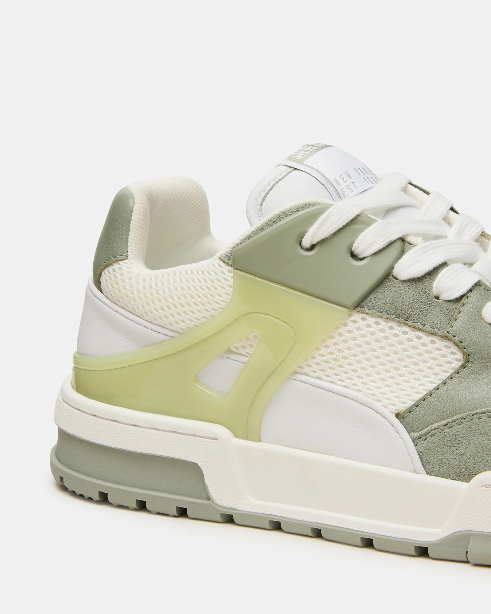 SANCHEZ Green Multi Low-Top Lace-Up Men's Sneaker | Steve Madden (US)