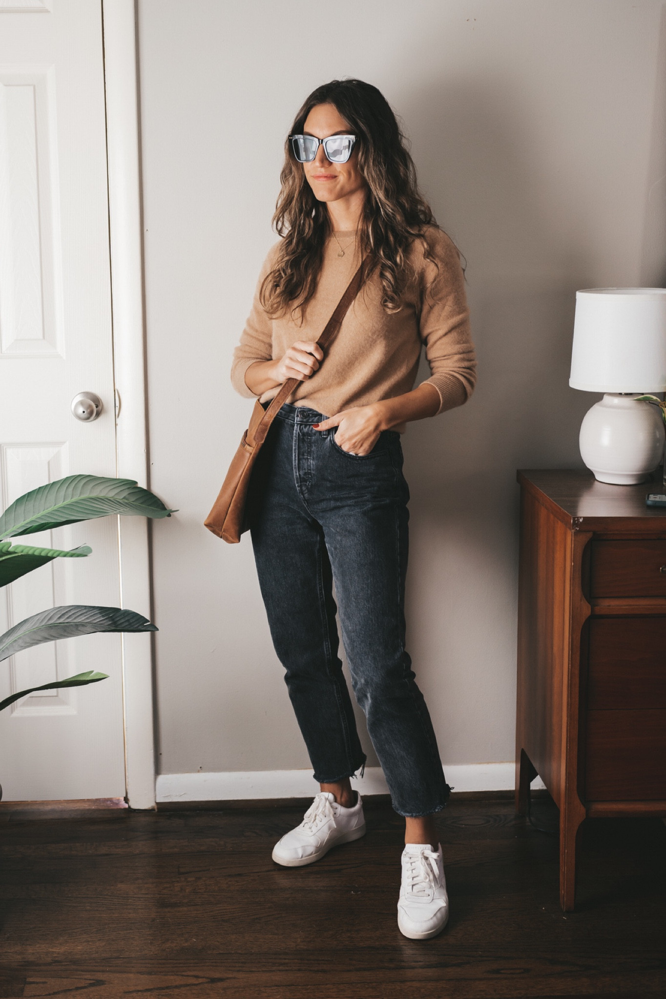 Sunday’s Outfit 10/2

Quince cashmere sweater fits TTS. Everlane 90s Cheeky Jean, I sized down and cut the hem. Everlane sneakers fit TTS. Able bag; code ASHLEYR15. Nordstrom BP sunglasses. Necklace from Sheena Marshall Jewelry  

#LTKunder100 #LTKSeasonal #LTKfit