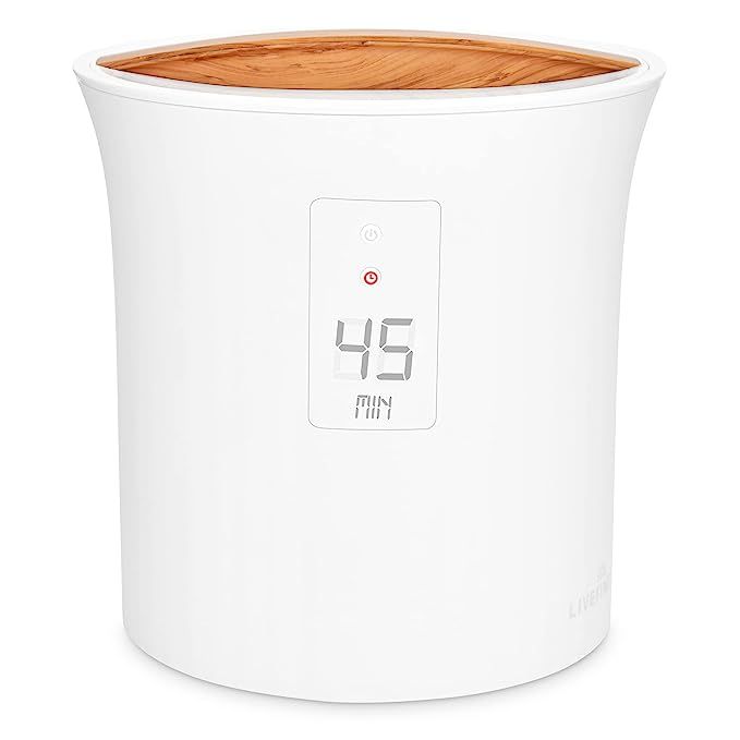 Live Fine Towel Warmer | Bucket Style Luxury Heater with LED Display, Adjustable Timer, Auto Shut... | Amazon (US)