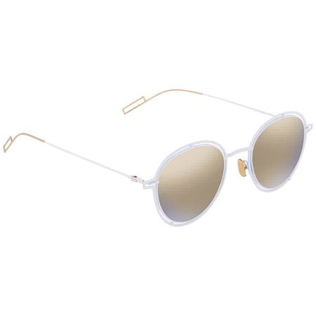 Dior Grey Gold Round Men s Sunglasses DIOR0210S 2C9/MV 49 | Walmart (US)