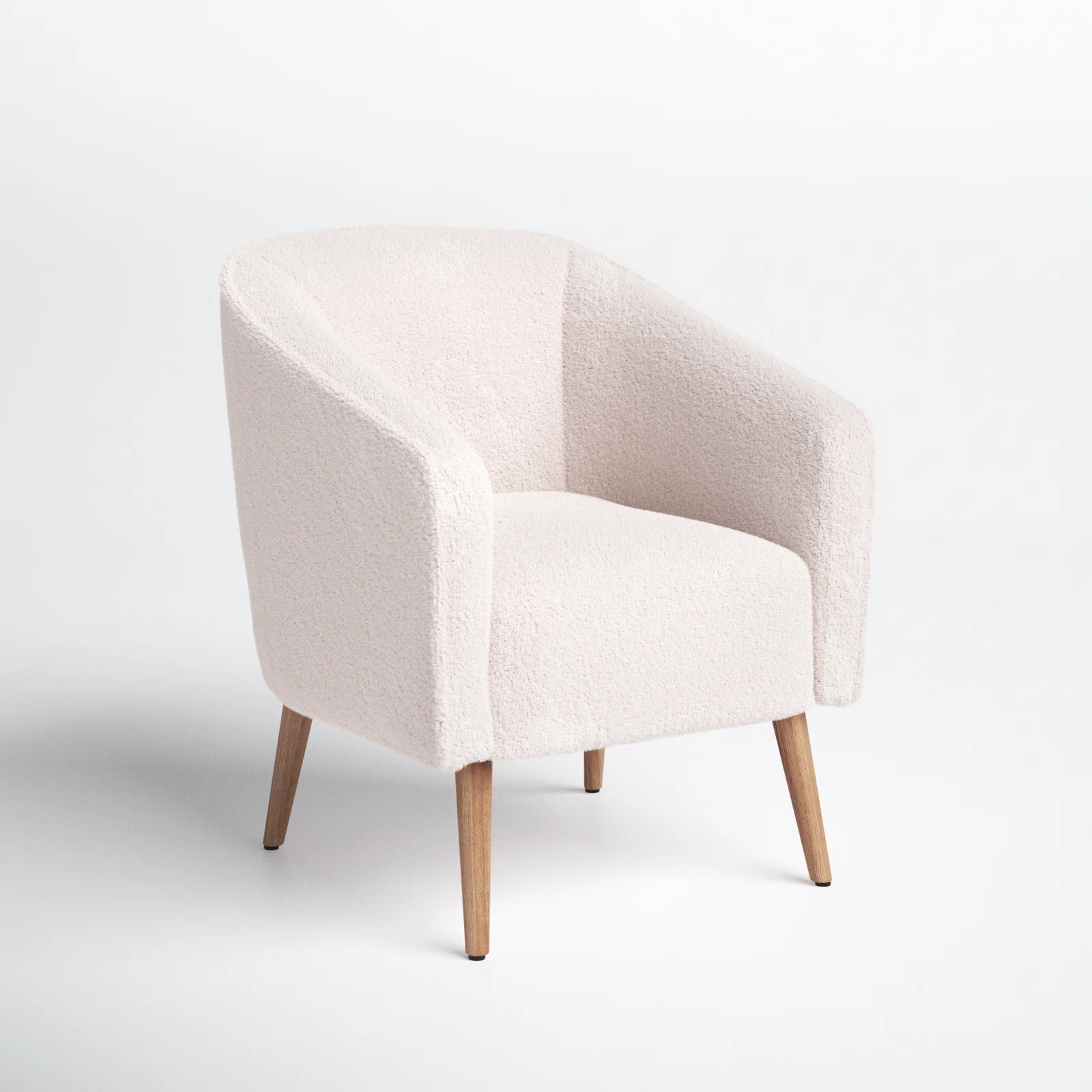 Schooley 26" Wide Polyester Barrel Chair | Wayfair North America