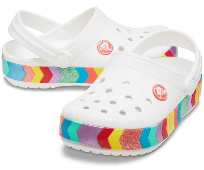 Kids' Crocband™ Chevron Beaded Clog | Crocs (US)