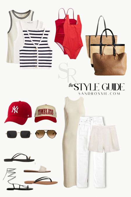 The Weekly Sandroxxie Styled Outfits is here! Find all the new outfits under the STYLE GUIDE collection. 

+ Sign up for my newsletter to receive these & items I’m loving straight to your inbox. 

xo, Sandroxxie by Sandra
www.sandroxxie.com | #sandroxxie

4th of JULY OUTFITS | RED, CREAM, WHITE AND STRIPED OUTFITS

#LTKSwim #LTKItBag #LTKStyleTip