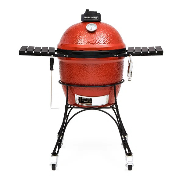 Kamado Joe 46.5" Kamado Charcoal Grill with Side Shelves | Wayfair North America