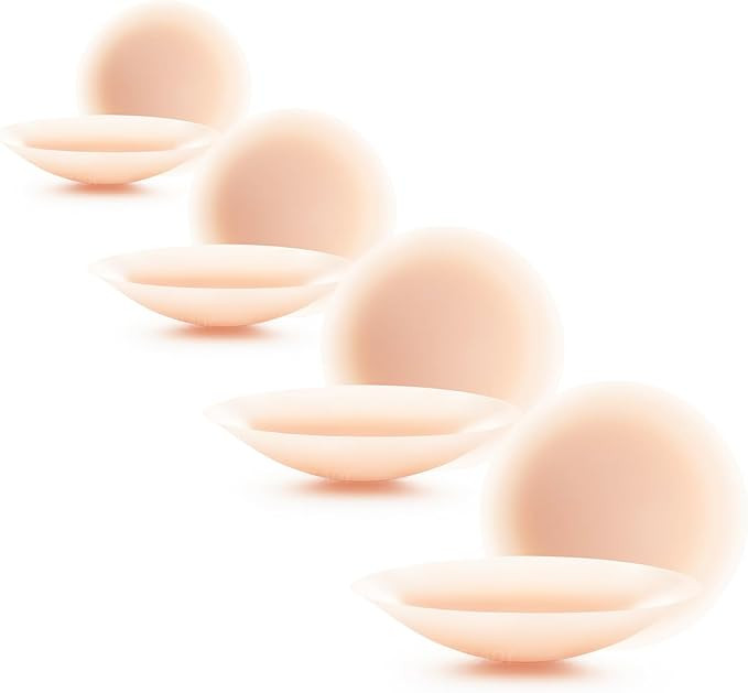 ATTLADY Cakes Body Nipple Cover Sticky Adhesive Silicone Nipple Pasties Reusable Pasty Nipple Cov... | Amazon (US)