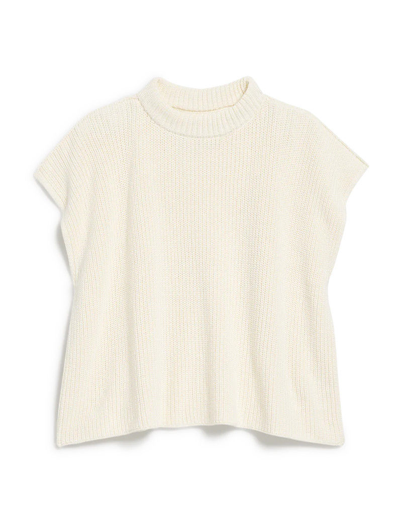 MONTECITO VEST Cream, Pure Italian Cotton | Frank & Eileen