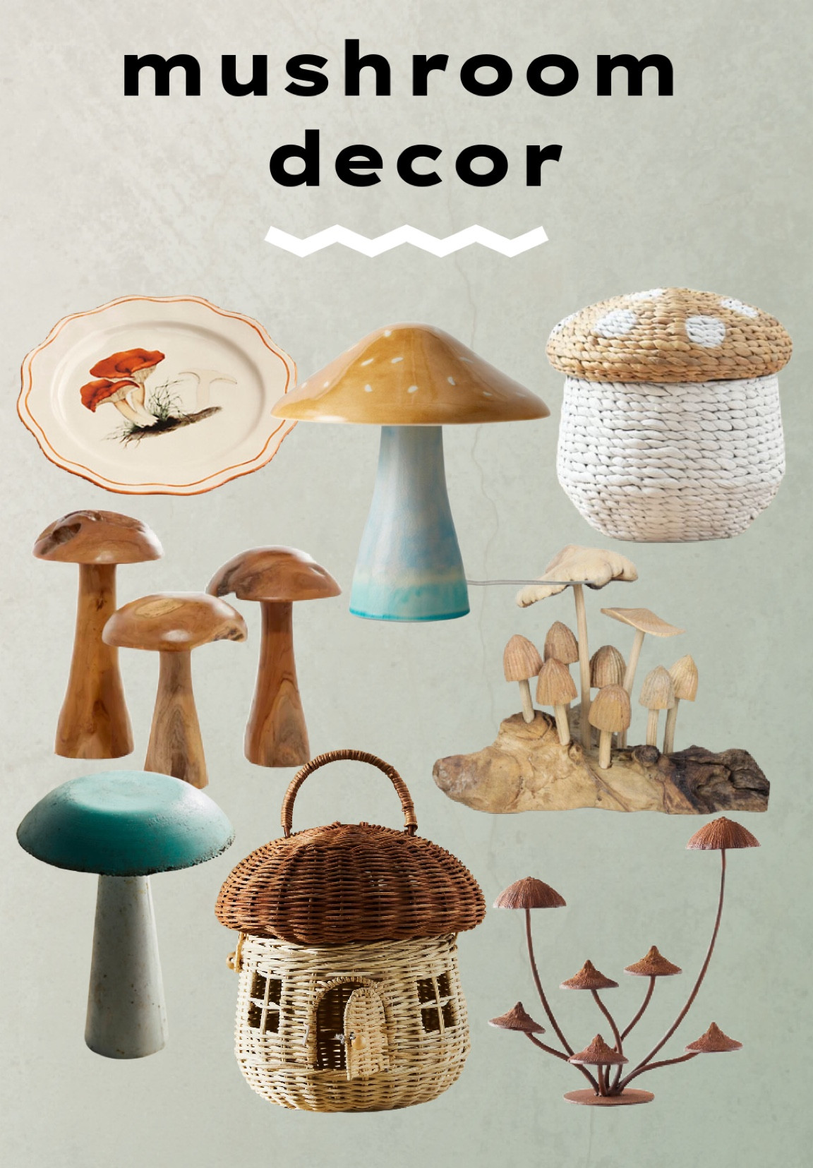 Super cute mushroom decor! 

#LTKhome #LTKSeasonal #LTKunder100