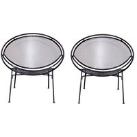 Pair Of Salterini Radar Mid Century Patio Lounge Chairs | Etsy (US)