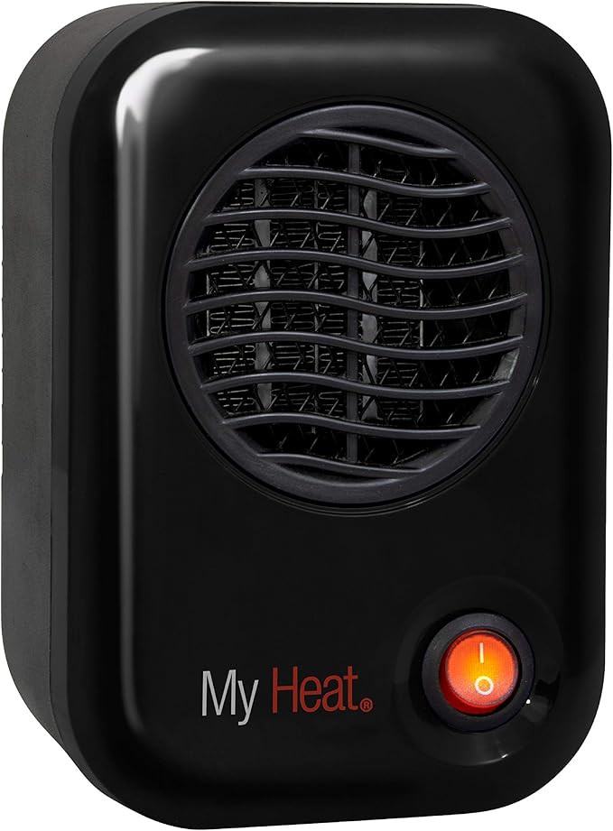 Lasko MyHeat Personal Mini Space Heater for Home with Single Speed, 6 Inches, Black, 200W, 100 | Amazon (US)