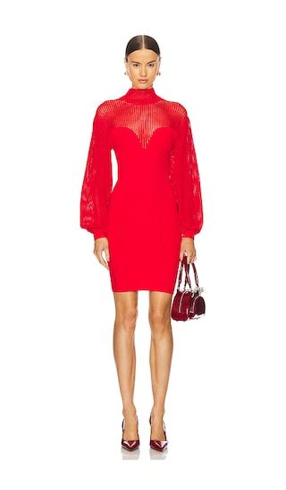 Sweetheart Mini Dress in Red | Revolve Clothing (Global)