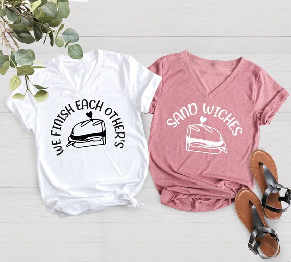 We Finish Each Other's Sandwiches Couple Shirts Disney | Etsy | Etsy (US)