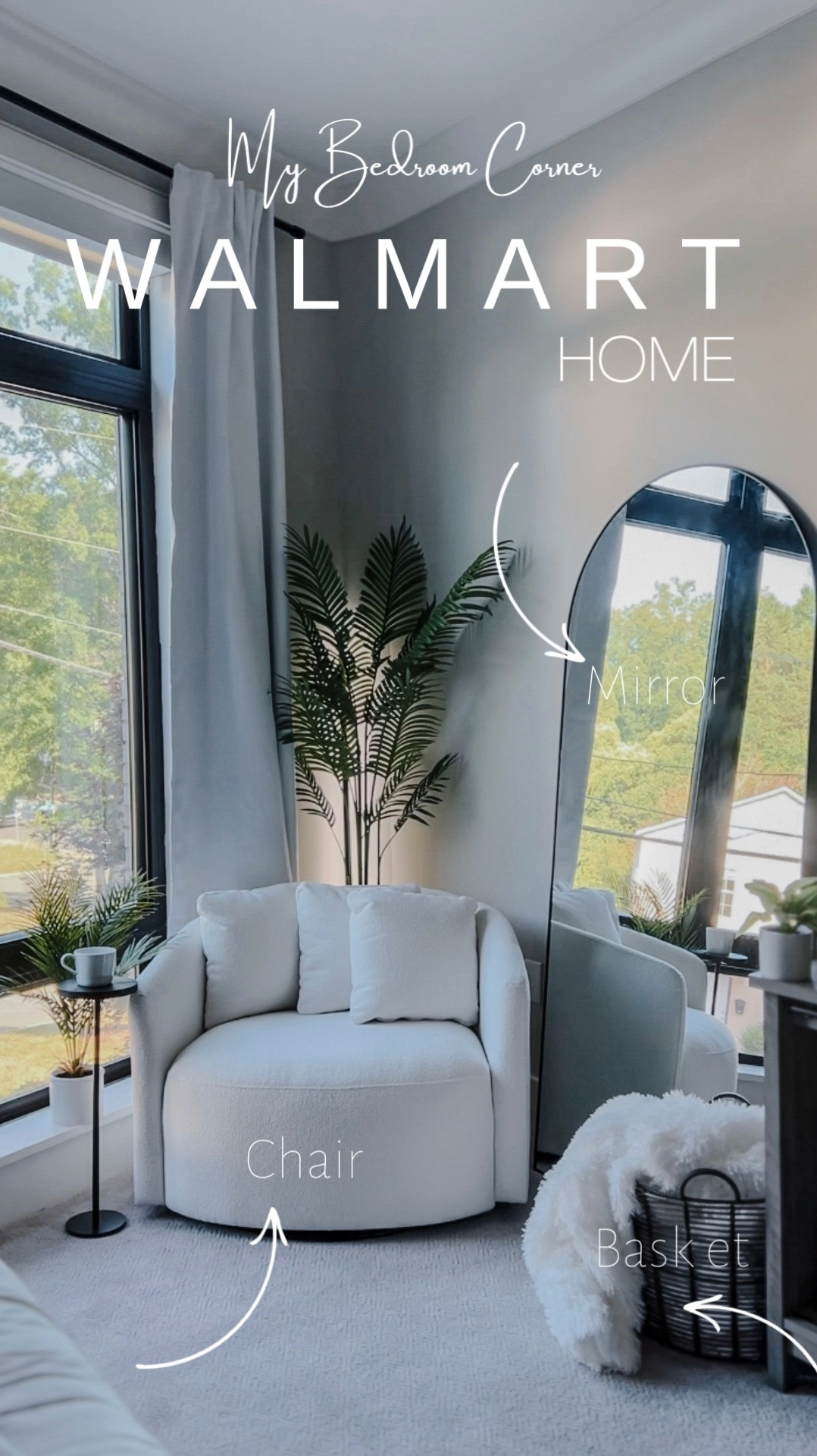 Created a cozy sitting area in my bedroom with furniture from Walmart. I also added some artificial plants and some ambient lighting to create the mood.

#LTKHome #LTKSummerSales #LTKStyleTip