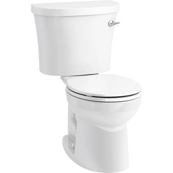 Kingston 1.28 GPF Water Efficient Round Two-Piece toilet (Seat Not Included) | Wayfair North America