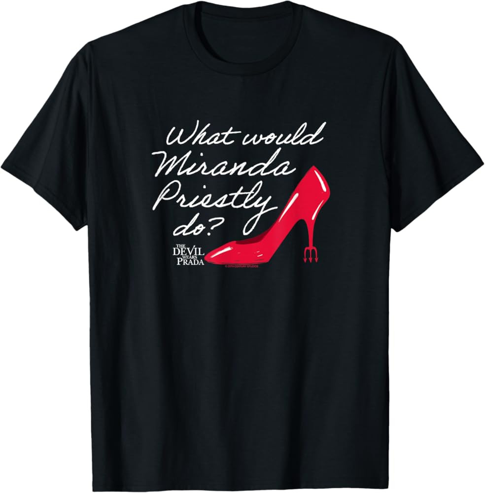 The Devil Wears Prada - What Would Miranda Do T-Shirt | Amazon (US)