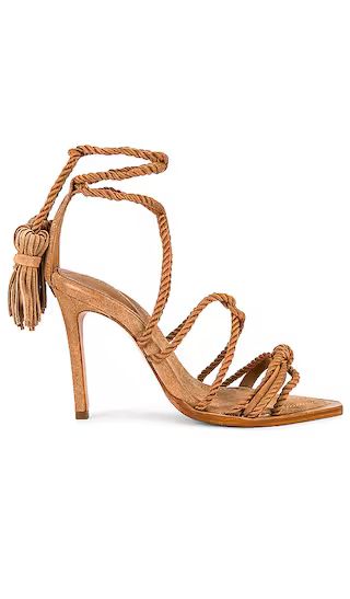 Schutz Kailey Sandal in Brown. - size 8 (also in 6, 6.5, 7, 7.5, 9.5) | Revolve Clothing (Global)