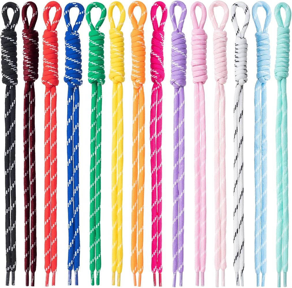 Colorful Paracord Keychain, Knot Paracord Rope Keychain Bag Charm, Braided Rope Key Chain Cord Ac... | Amazon (US)