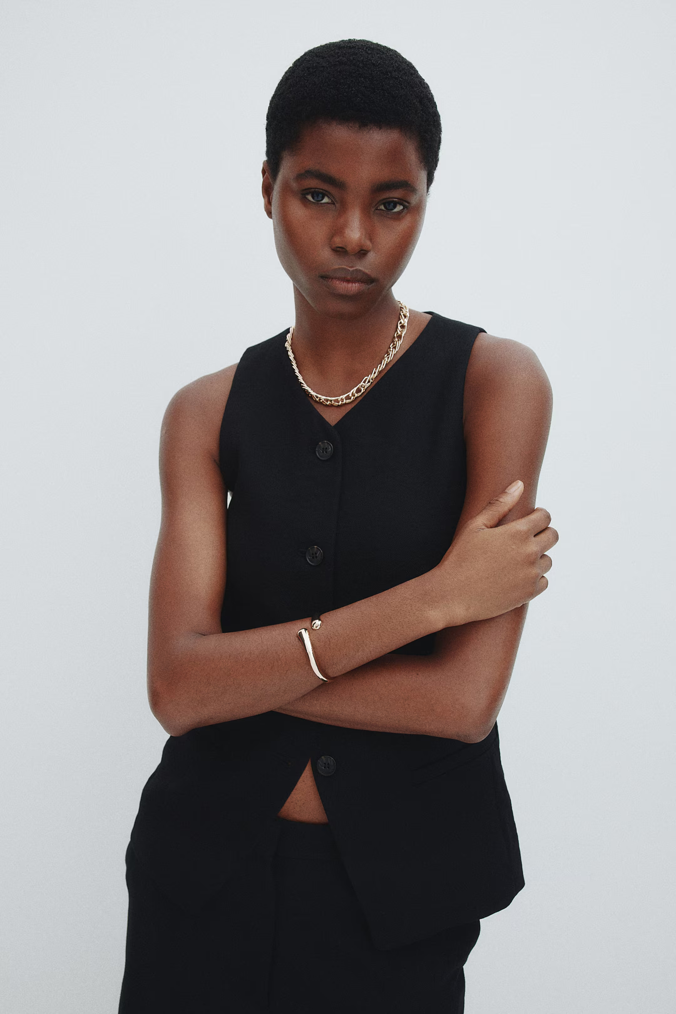 Manschettenarmreif mit Scharnier | H&M (DE, AT, CH, NL, FI)