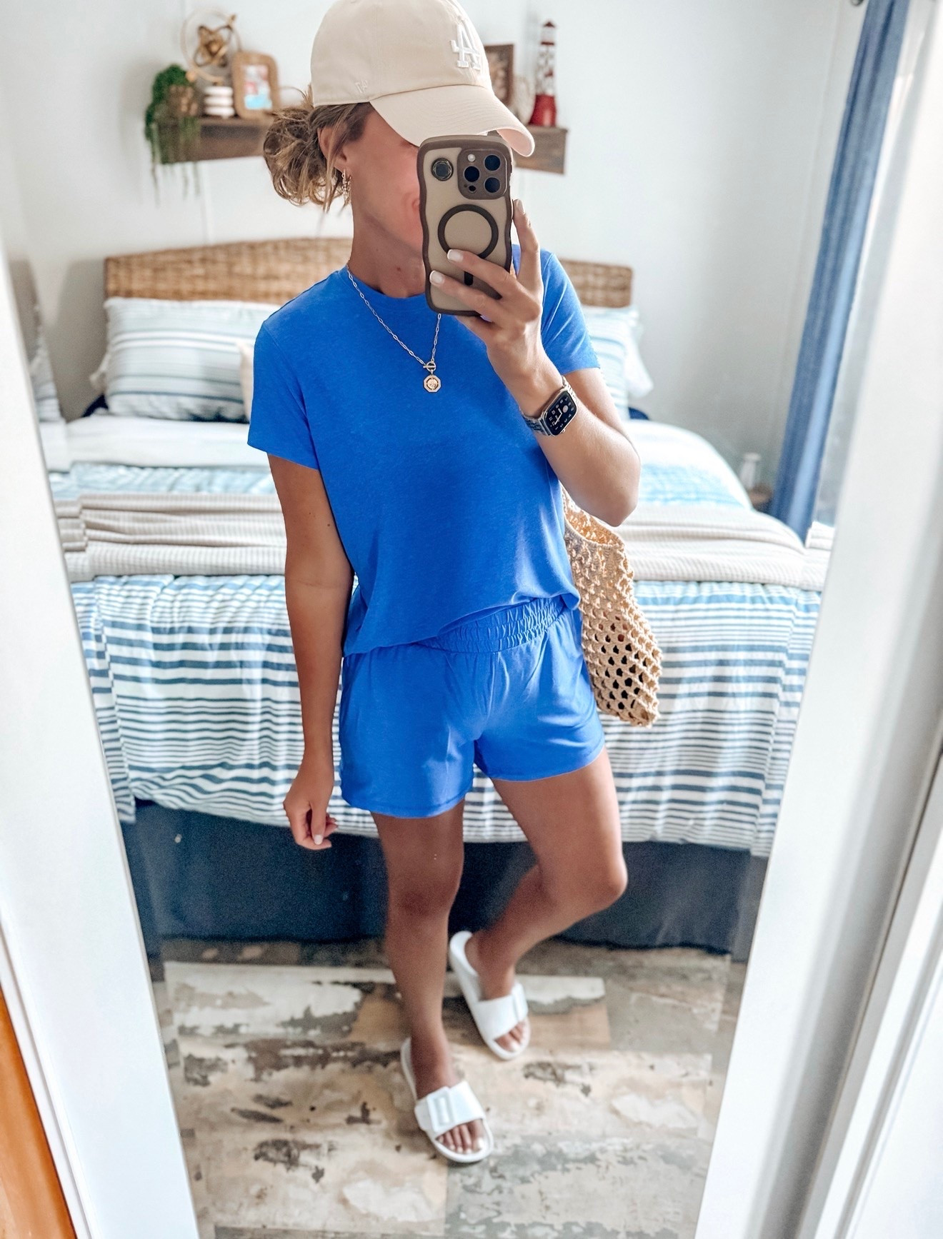 $8 Walmart separates that are buttery soft. 
Top/ small
Shorts / medium

#LTKmomlife #LTKActive