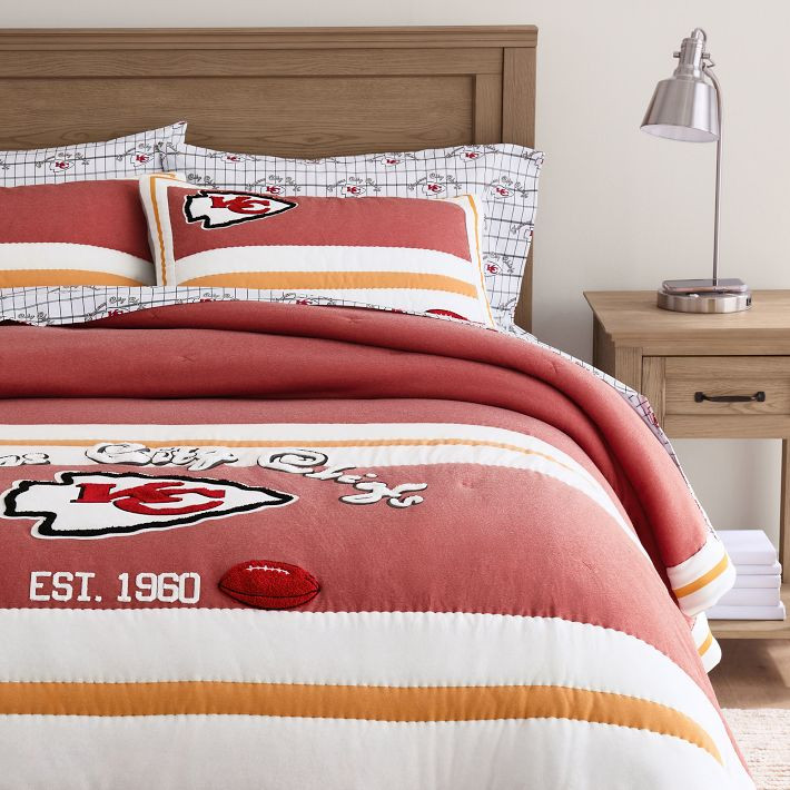 NFL Kansas City Chiefs Quilt | Pottery Barn Teen