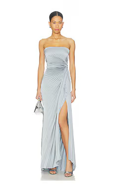 A.L.C. Layla Gown in Steel Blue from Revolve.com | Revolve Clothing (Global)