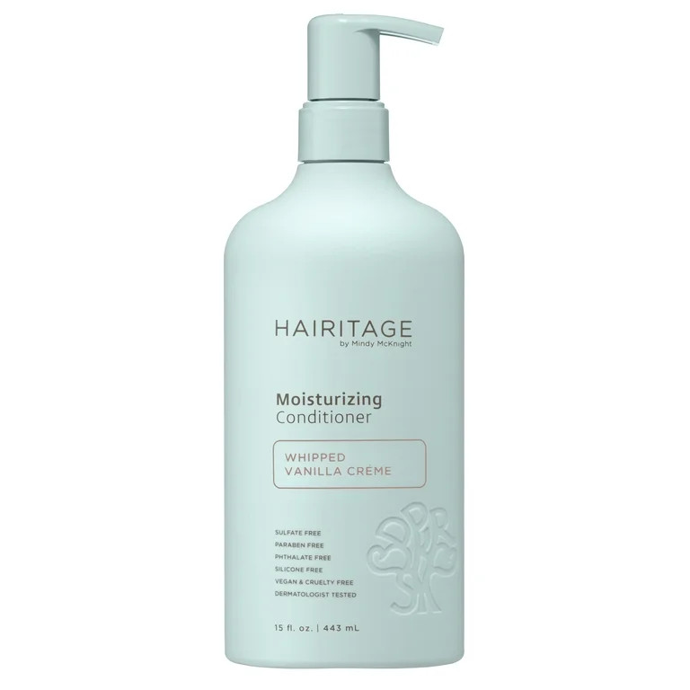 Hairitage Whipped Vanilla Cr\u00e8me Moisturizing Conditioner, Sulfate-Free, 15 fl oz | Walmart (US)