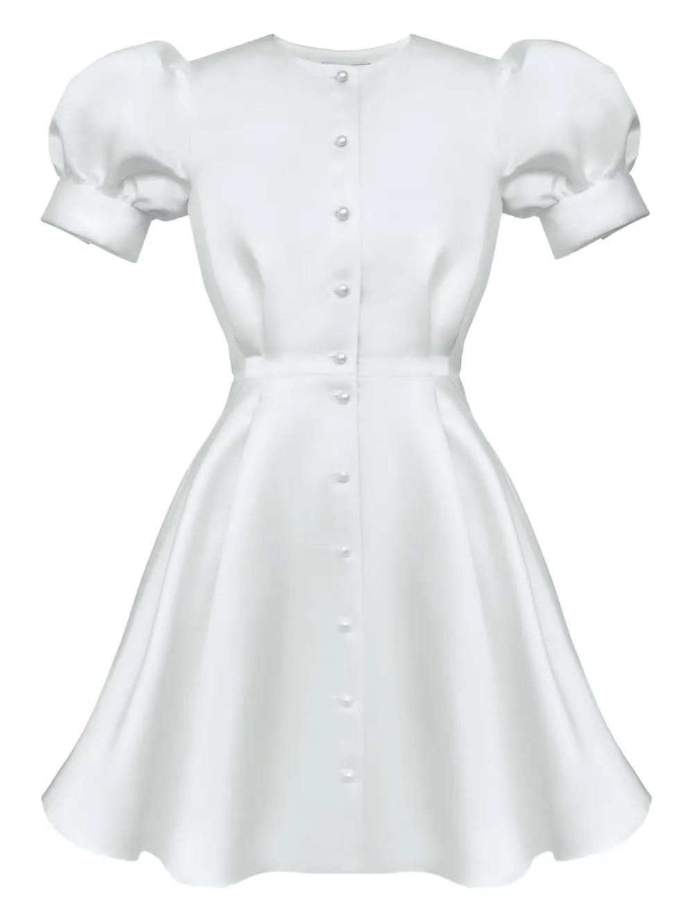 Abito corto con abbottonatura | Farfetch Global