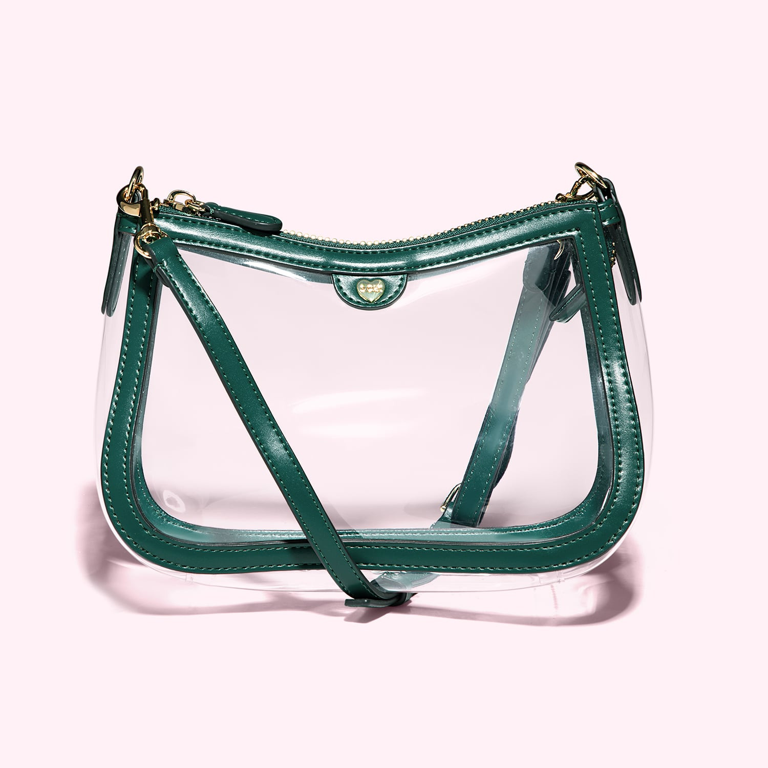 Clear Curved Crossbody | Shoulder Bag - Stoney Clover Lane | Stoney Clover Lane