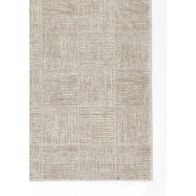 Statesboro Geometric Power Loom Polyester/Polypropylene Area Rug in Beige | Wayfair North America