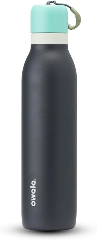 Owala FreeSip Twist Stainless Steel Water Bottle 24 oz Foggy Tide | Amazon (US)