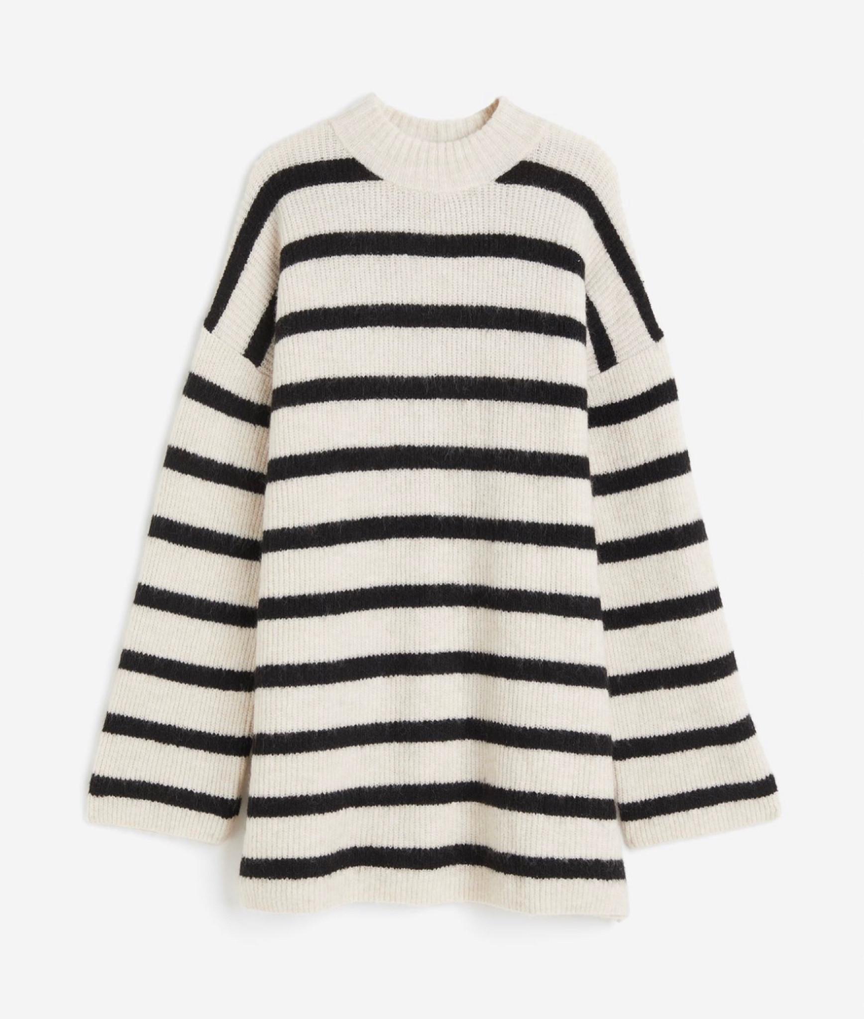 Knit stripped dress 🖤