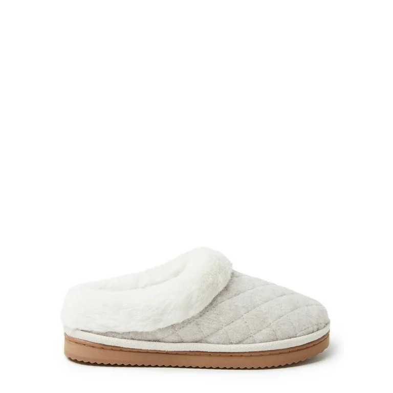 Dearfoams Cozy Comfort Women's Wool Inspired Clog Slippers | Walmart (US)
