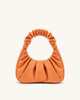 Gabbi Ruched Hobo Handbag - Orange | JW PEI US