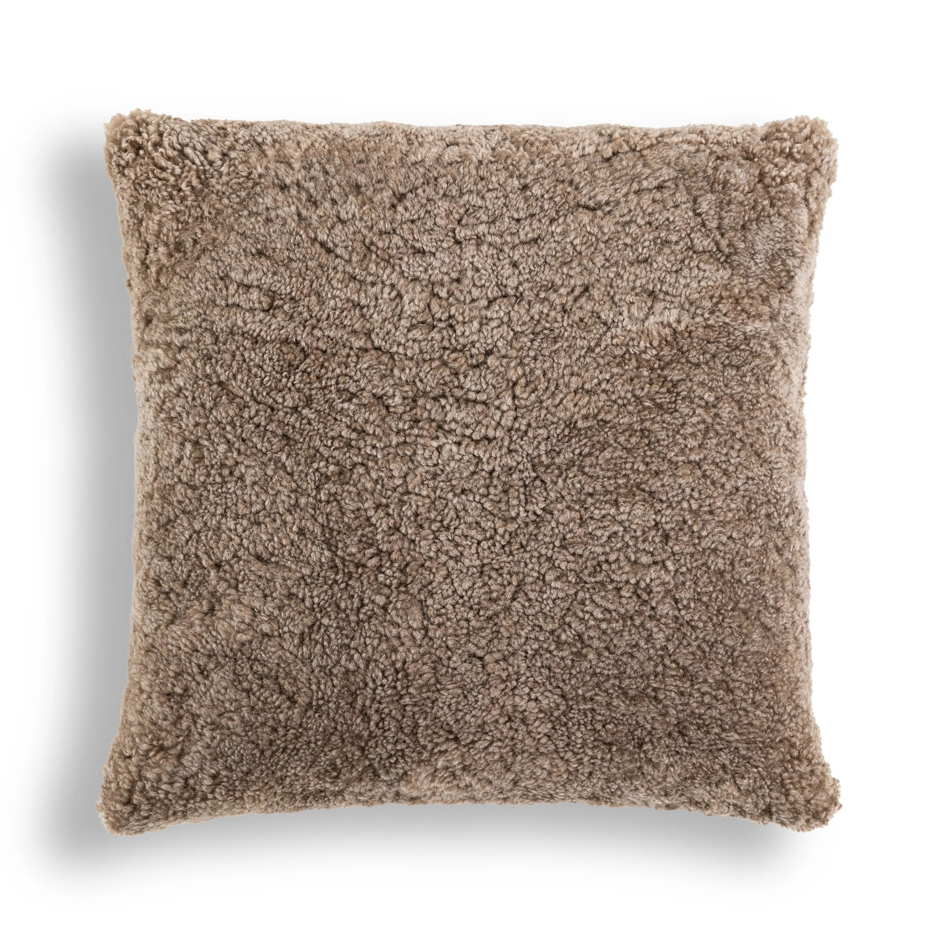 Four Hands Toby Pillow-Taupe Shearling-14"X20" | Perigold | Perigold