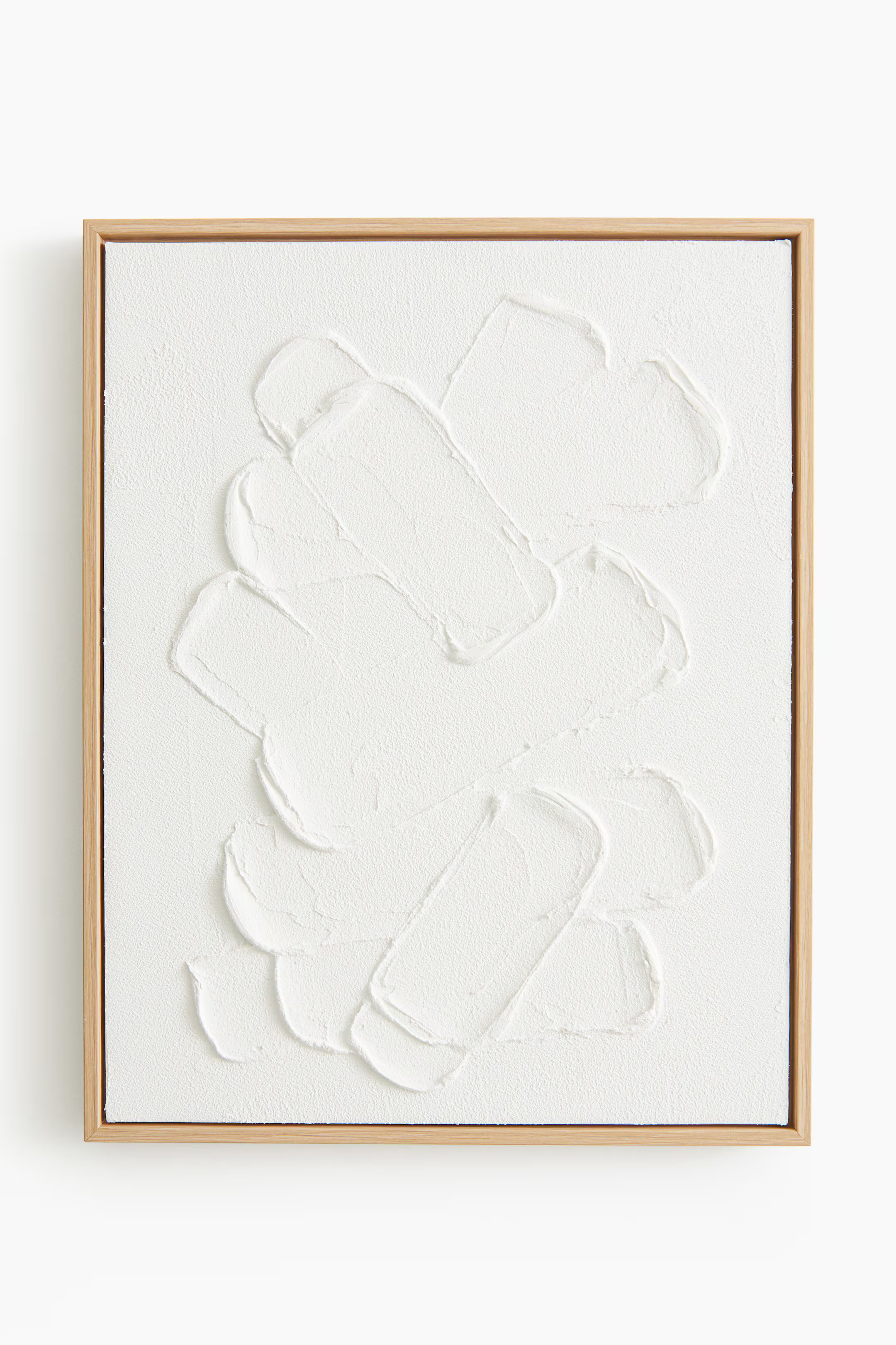 Textured Wall Art - White - Home All | H&M US | H&M (US + CA)