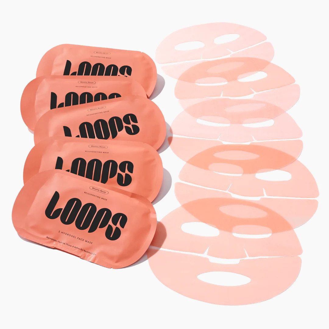 Loops Beauty | Rejuvenating, Award Winning Hydrogel Face Mask | Loops Beauty