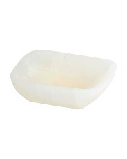 Moroccan Selenite Square Bowl | TJ Maxx